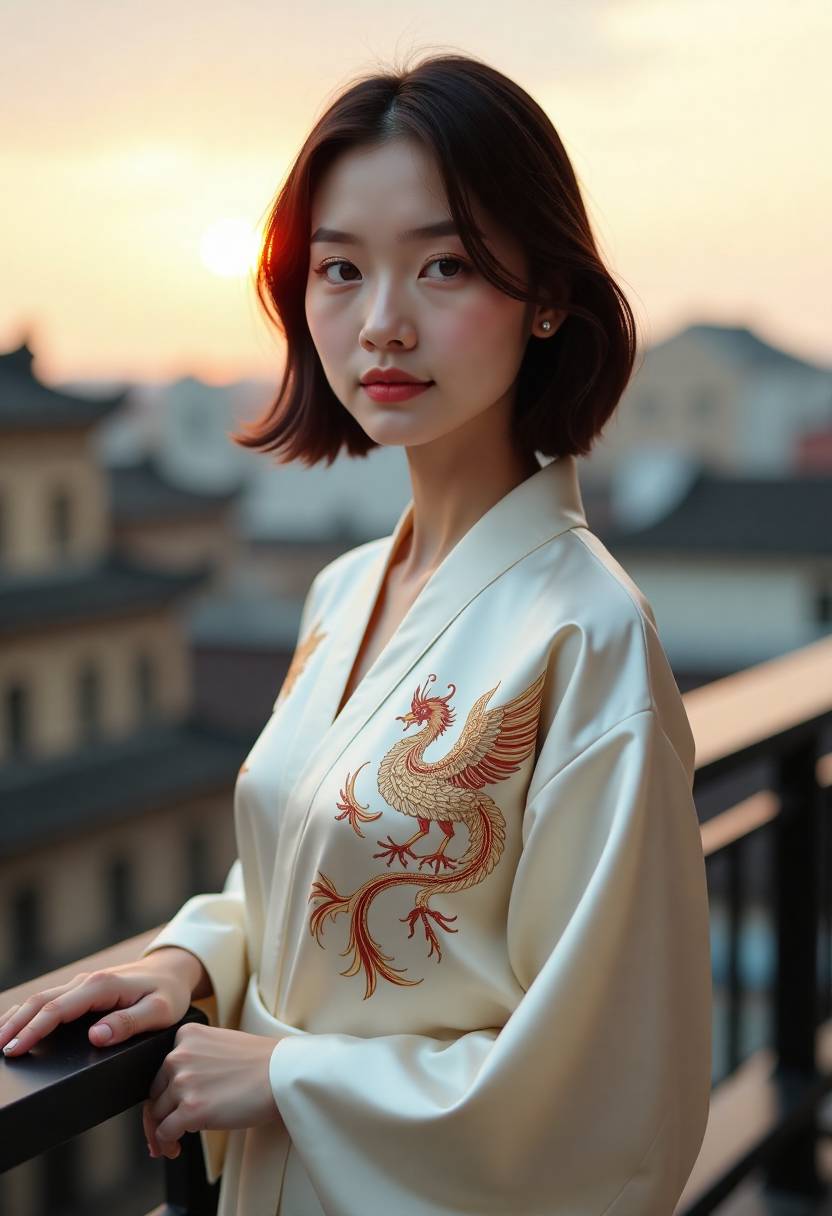 电影拍摄现场的海边场景